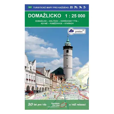 Domažlicko 1:25 000 / 101 Turistické mapy pro každého