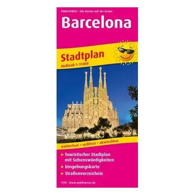 Barcelona 1:11 000 / plán města