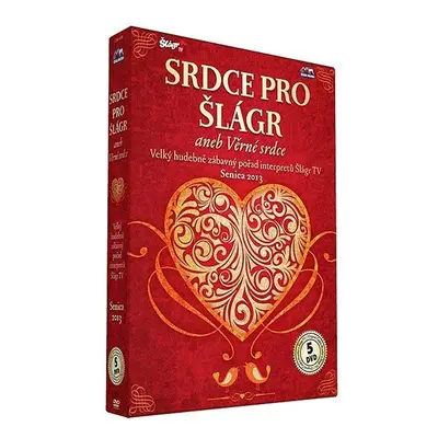 Senica - Srdce pro Šlágr - 5 DVD