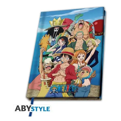 One Piece Zápisník A5 - Straw Hat Crew