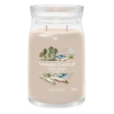 YANKEE CANDLE Seaside Woods svíčka 567g / 2 knoty (Signature velký)