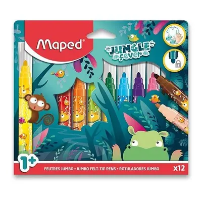 Maped Fixy Jungle Fever Jumbo 12 ks