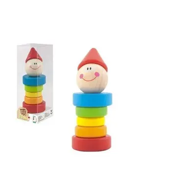 Dřevěná figurka Šašek / Wooden Toys - Supco