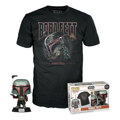 Funko POP & Tee: Star Wars - Bobba Fett (velikost trička L)