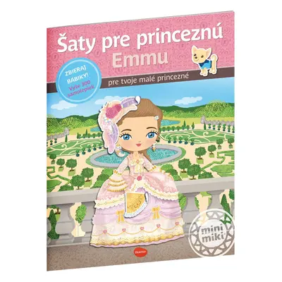 Šaty pre princeznú EMMU ─ Kniha samolepiek