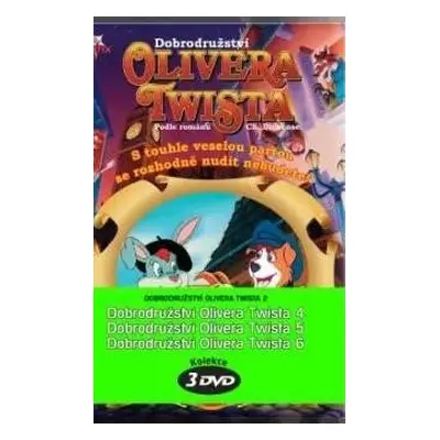 Dobrodružství Olivera Twista 02 - 3 DVD pack