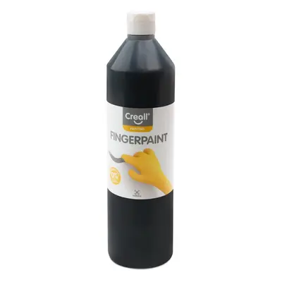 Creall prstová barva HAPPY INGREDIENTS, 750 ml, černá