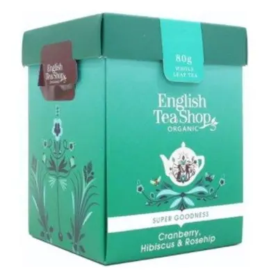 English Tea Shop Čaj Brusinka, ibišek, šípek, sypaný, 80g