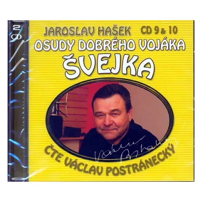 Osudy dobrého vojáka Švejka 9-10 - 2CD - Jaroslav Hašek