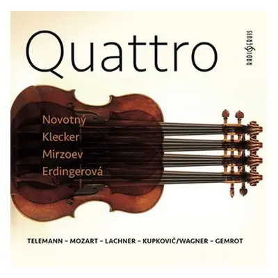 Quattro: Telemann-Mozart-Lachner-Kupkovič/Wagner-Gemrot - CDmp3