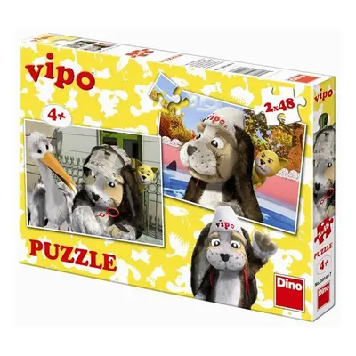 Vipo v Evropě - puzzle 2 motivy v balení