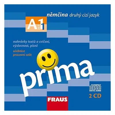 Prima A1/díl 1 - CD k učebnice /2ks/ - Jin Friederike; Lutz Rohrmann; Milena Zbranková