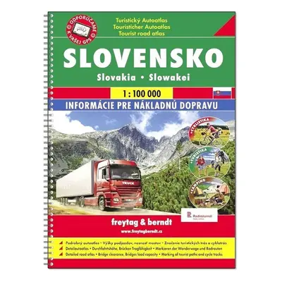 Slovensko autoatlas 1:100 000 (A4, spirála)