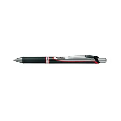 Pero gelové Pentel EnerGel Permanent BLP77 - červený 0,7mm