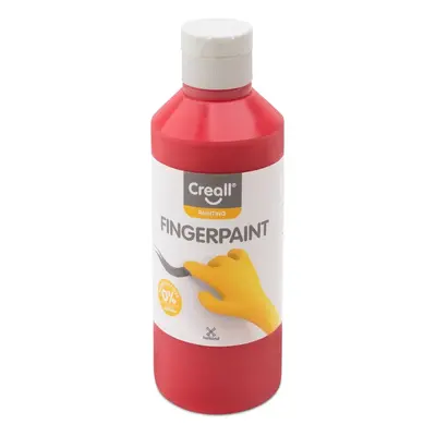 Creall prstová barva HAPPY INGREDIENTS, 250 ml, červená