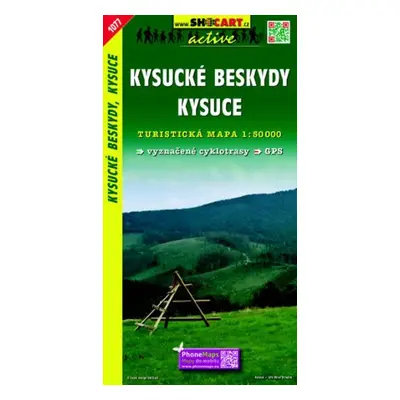 SC 1077 Kysucké Beskydy, Kysuce 1:50 000