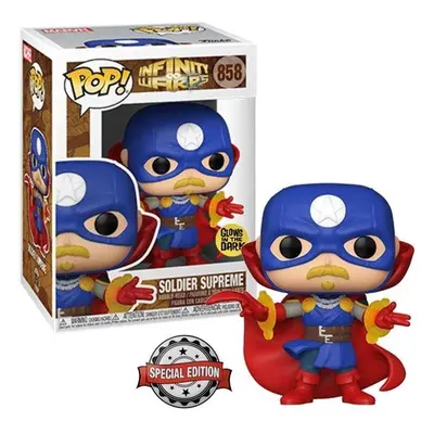 Funko POP Marvel: Infinity Warps - Soldier Supreme (exclusive special edition GITD)