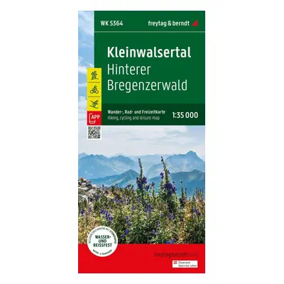 Kleinwalsertal 1:35 000 / turistická, cyklistická a rekreační mapa