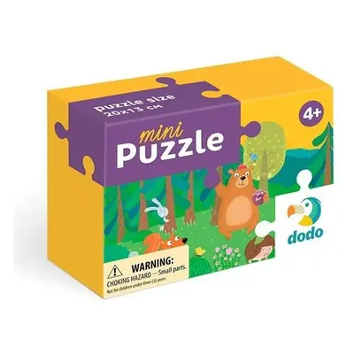 Dodo Puzzle mini Teddy a jeho přátelé 35 dílků