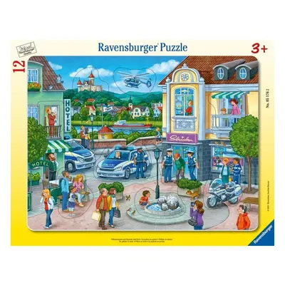 Ravensburger Puzzle - Policejní zásah 12 dílků