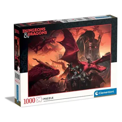 Clementoni Puzzle Dungeons & Dragons - Bojovníci 1000 dílků - Play Go