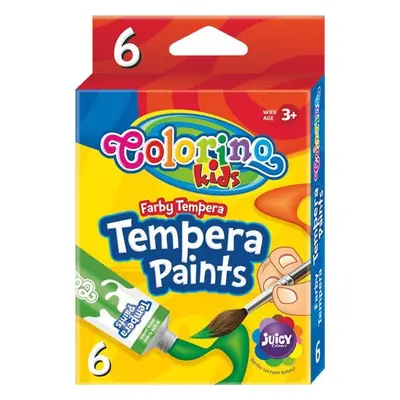 Colorino temperové barvy, tuba, 12 ml, 6 barev