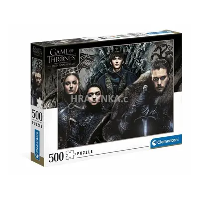 Clementoni Puzzle - Game of Thrones 500 dílků - Clementoni