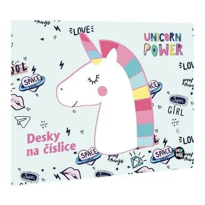 Oxy Desky na číslice - Unicorn iconic