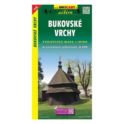 SC 1119 Bukovské vrchy 1:50 000