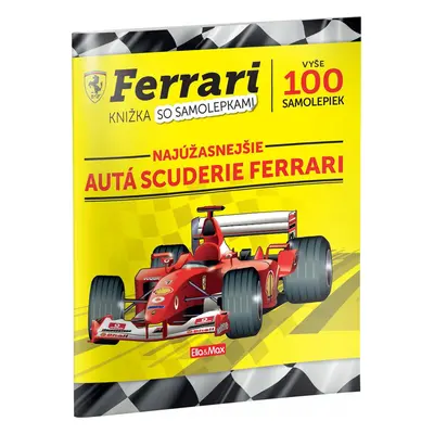 FERRARI, autá Scuderie – Kniha samolepiek