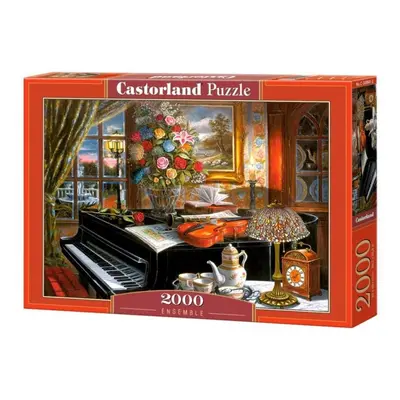 Castorland Puzzle - Černý klavír 2000 dílkú