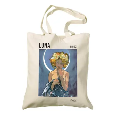 Plátěná taška Alfons Mucha – Luna