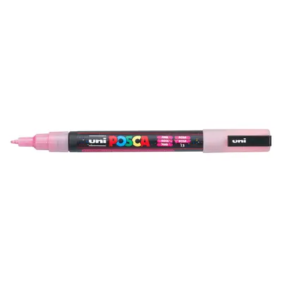 Posca akrylový popisovač PC-3ML, 0,9 - 1,3 mm, třpytivě růžová (tenký kulatý hrot)