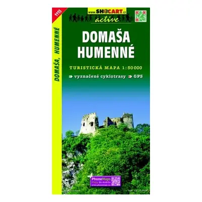 SC 1115 Domaša, Humenné 1:50 000