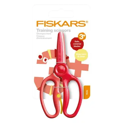 Fiskars Trénovací nůžky - červené od 3 let