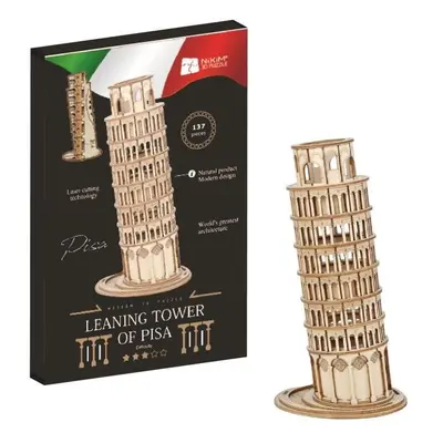 NiXiM Dřevěné 3D puzzle - Šikmá věž v Pise, 1. vydání