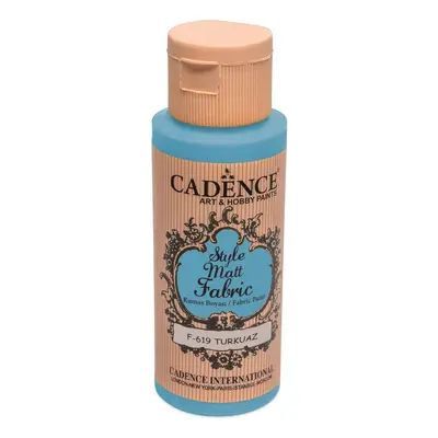 Textilní barva Cadence Style Matt Fabric - tyrkysová / 50 ml