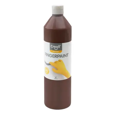 Creall prstová barva HAPPY INGREDIENTS, 750 ml, hnědá