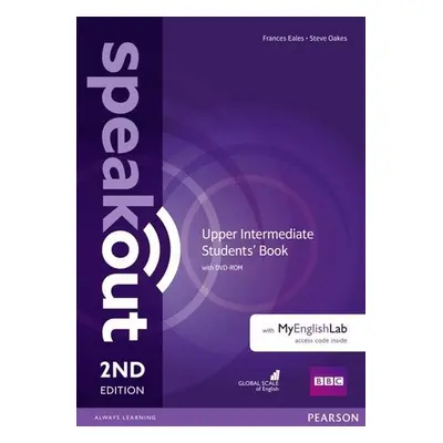 Speakout Upper Intermediate Student´s Book with Active Book with DVD with MyEnglishLab, 2nd - St