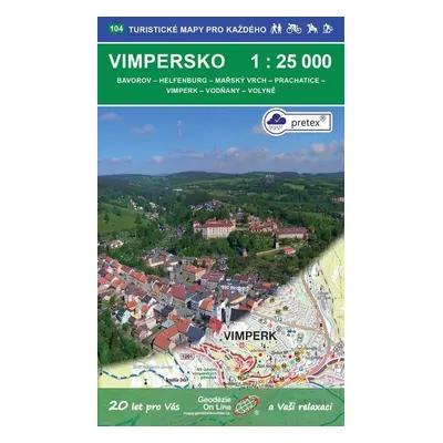 Vimpersko 1:25 000 / 104 Turistické mapy pro každého