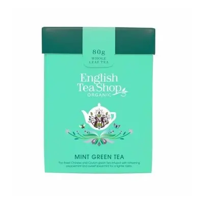 English Tea Shop Čaj Máta se zeleným čajem, sypaný, 80g