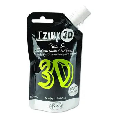 Reliéfní pasta 3D IZINK - bamboo, zářivě zelená, 80 ml