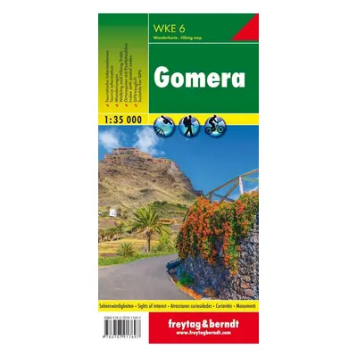 WKE 6 Gomera 1:35 000 / turistická mapa