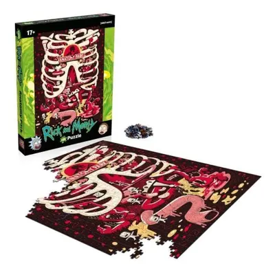 Puzzle Rick and Morty Puzzle Anatomy - 1000 dílků