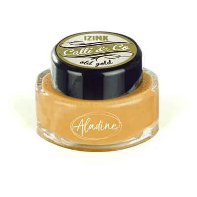 Kaligrafický inkoust Aladine IZINK CALLI & CO - metalický zlatý, 15 ml