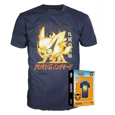 Funko Triko Boxed Tee: Naruto Kurama - velikost L