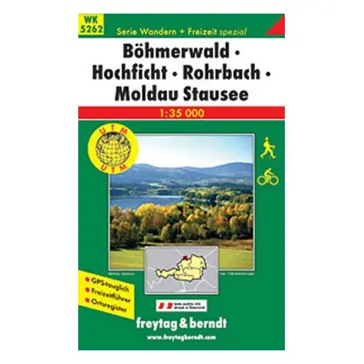 WK 5262 Böhmerwald-Hochficht-Rohrbach 1:35 000 / turistická mapa