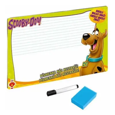 Scooby-Doo! Písmenka nás nestraší - Stírací tabulka