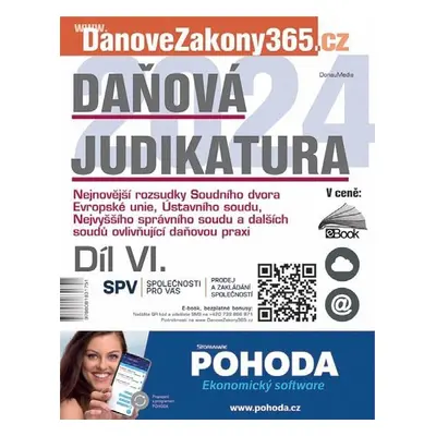 Daňová judikatura (díl VI.)