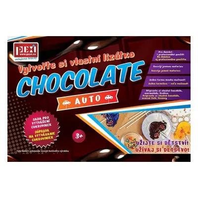 PEXI CHOCOLATE ART / Vytvořte si vlastní lízátko - Auto